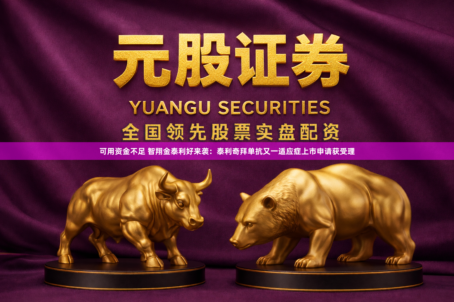可用资金不足 智翔金泰利好来袭：泰利奇拜单抗又一适应症上市申请获受理